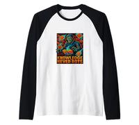 La Conoscenza Non marcisce mai Zombie Art Maglia con Maniche Raglan