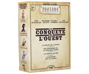 La Conquista Dell'Ovest COFANETTO DVD NUOVO