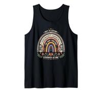 La consapevolezza del Parkinson Boho Rainbow Combattiamo Insieme Canotta