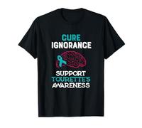La consapevolezza di Tourettes Supporta l'ignoranza della Cura Maglietta