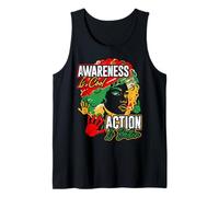 La consapevolezza è Bella, l'azione è Migliore - Mese della Storia Nera Canotta