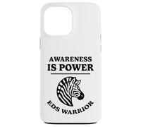 La consapevolezza è potere EDS Warrior Zebra Design Ehlers-Danlos Custodia per iPhone 13 Pro Max