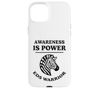 La consapevolezza è potere EDS Warrior Zebra Design Ehlers-Danlos Custodia per iPhone 15 Plus