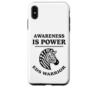 La consapevolezza è potere EDS Warrior Zebra Design Ehlers-Danlos Custodia per iPhone XS Max
