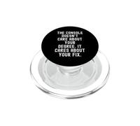 la console non si preoccupa della tua laurea a cui importa PopSockets PopGrip per MagSafe