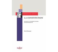 La constitution: Sources, interprétations, raisonnements