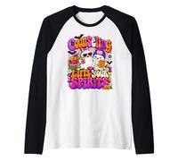La consulenza Solleva Il Tuo Spirito Consigliere di Halloween Maglia con Maniche Raglan