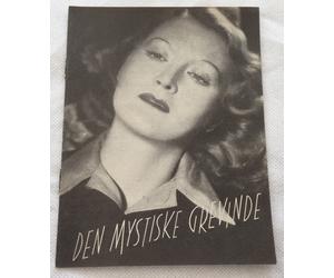 La contessa segreta Marte Harell Wolf Albach-Retty 1942 Danish Movie Program