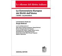 La Convenzione europea dei diritti dell'uomo. I diritti. La procedura