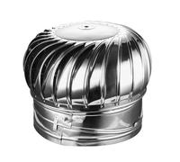 La copertura a sfera in acciaio inossidabile non alimentata è adatta per ventilatori da tetto di fabbrica, ventilatori per camini e ventilatori di scarico(200mm,201)