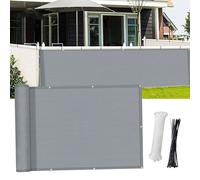 La copertura per balcone in HDPE da 90 x 300 cm include 24 fascette per il