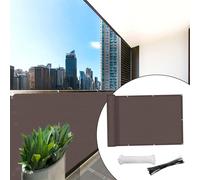 La copertura per balcone in HDPE da 90 x 300 cm include 24 fascette per il