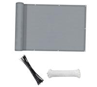 La copertura per balcone in HDPE include 24 fascette per cavi 90 x 300 cm