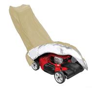 La copertura per tosaerba di alta qualità offre una protezione robusta da pioggia e polvere, si ripone in modo compatto quando non in uso (beige)