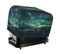 La copertura per tostapane Sea under the Aurora Borealis è adatta per 2 piccole coperture per tostapane con ampi slot e viene fornita con una tasca per soddisfare diverse esigenze di cottura.