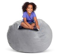 La copertura portaoggetti Creative QT Stuff 'n Sit Large 33'' è un versatile organizzatore per le stanze dei bambini e dei bambini, che funge da fantastica alternativa all'amaca giocattolo di peluche.
