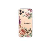 LA COQUE FRANCAISE Coque 360 compatibile iPhone 11 Pro - Modello: Amore nei fiori
