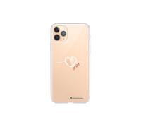 LA COQUE FRANCESE Coque 360 compatibile iPhone 11 Pro - Modello: Cuore Bianco Amore
