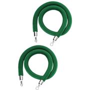 la corda di velluto, Corda for montanti retrattile da 2 pezzi con ganci in argento multicolore 1-2M(Green,1.5M)