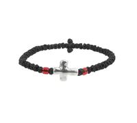 La corda intrecciata a forma di crocifisso regolabile intrecciata a mano garantisce una perfetta vestibilità e comfort per le attività religiose quotidiane