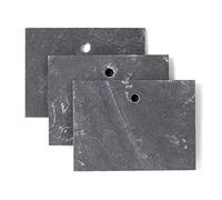 La cordeline CJNAD2 3 Etichette Ardesia Naturale 9,5 x 7 cm