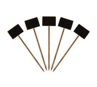 La cordeline CJNBA8 Lotto da 5 Etichette da piantare Legno trattato con impregnante 27,5/7 x 5 cm