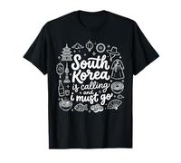 La Corea del Sud Chiama e Devo Andare a Un Turista Souvenir Maglietta
