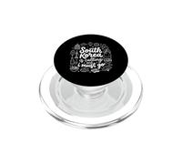 La Corea del Sud chiama e devo andare a un turista souvenir PopSockets PopGrip per MagSafe