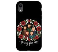 La corona dei santi cristiani cattolici prega per noi la fede Custodia per iPhone XR