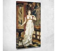 La Corona Della Gloria Evelyn De Morgan, emg36 quadro stampato su tela