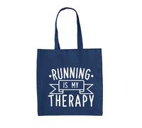 La Corsa È La Mia Terapia - Borsa In Tela - Maratona 10K 5K Mezza Corsa Amore