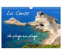 La Corse de plage en plage (Calendrier mural 2027 DIN A4 vertical), CALVENDO cal