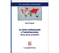 La Corte costituzionale e l'autorimessione. Teoria, prassi, prospettive - ...