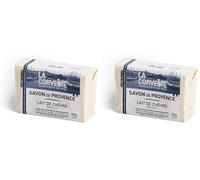 La Corvette, Sapone Provenzale Latte di Capra 100g (Confezione da 2)