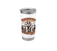 LA COSA IMPORTANTE È CHE CREDO IN ME STESSO BIGFOOT SASQUATCH Bicchiere termico in acciaio inox doppia parete
