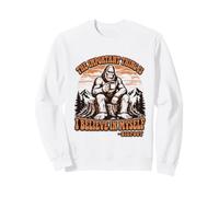 LA Cosa Importante È Che Credo in Me Stesso Bigfoot Sasquatch Felpa