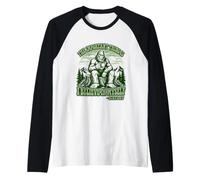 LA Cosa Importante È Che Credo in Me Stesso Bigfoot Sasquatch Maglia con Maniche Raglan