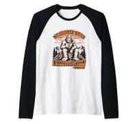 LA Cosa Importante È Che Credo in Me Stesso Bigfoot Sasquatch Maglia con Maniche Raglan
