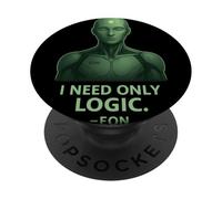 La coscienza non è un abbigliamento umano - Citazione EON PopSockets PopGrip Adesivo