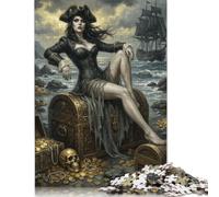 La costa del tesoro della regina dei pirati Puzzle 1000 Pezzi