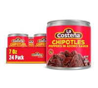 La Costena Chipotle Peppers, 7 Ounce (Pack of 22) by La Costena