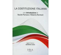 La Costituzione italiana. Aggiornata a gennaio 2020