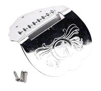 La costruzione decorativa del metallo del pezzo di coda del mandolino ottimizza la risonanza 8 corde accessorio per chitarra Mandolino coda pezzo hardware stringa