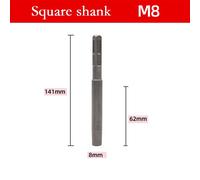 La costruzione in acciaio al cromo vanadio garantisce la durata dell'utensile dr