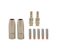 La costruzione precisa della lega di rame dell'ugello di saldatura riduce al minimo la deformazione sotto alto calore migliora l'ugello di conduzione del rame della stabilità degli archi