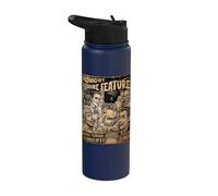 La creatura di mezzanotte di Halloween presenta il classico Stainless Steel Insulated Water Bottle