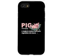 La creatura magica della definizione del maiale trasforma le verdure in pancetta Custodia per iPhone SE (2020) / 7/8