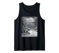 La creazione di Pesci e Uccelli di Gustave Dore (1868) Canotta