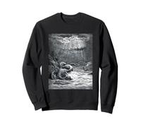 La creazione di Pesci e Uccelli di Gustave Dore (1868) Felpa