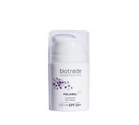 La crema giorno sbiancante Melabel è indicata per schiarire le macchie scure sulla pelle come lentiggini, macchie senili, macchie di gravidanza, acne e scottature solari. Con +50 protezione solare